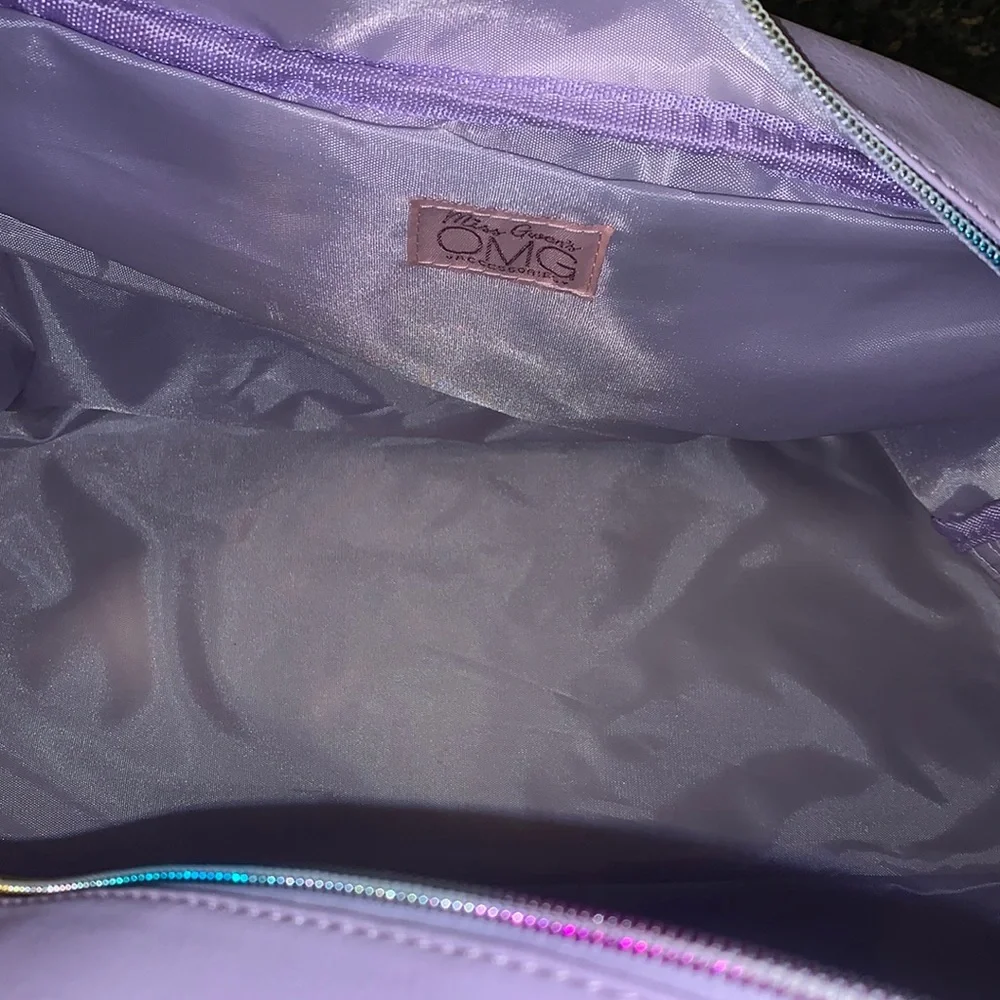 Girl's OMG Accessories Love Tie Dye‎ Duffle Bag - Purple